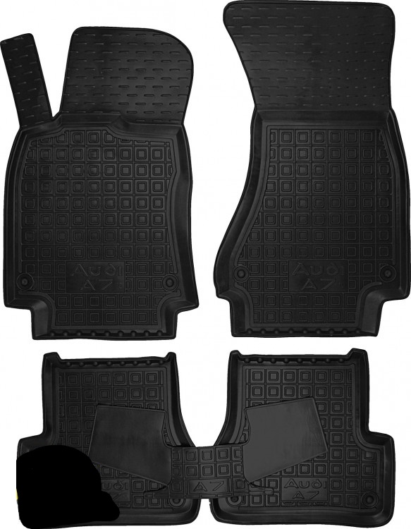 Set tappetini di gomma su misura per Audi A7 (2010-2017)Sportback